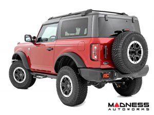 Ford Bronco Side Steps - 2 Door - AL2 Drop Step - Rough Country Ford Bronco Side Steps - 2 Door - AL2 Drop Step - Rough Country